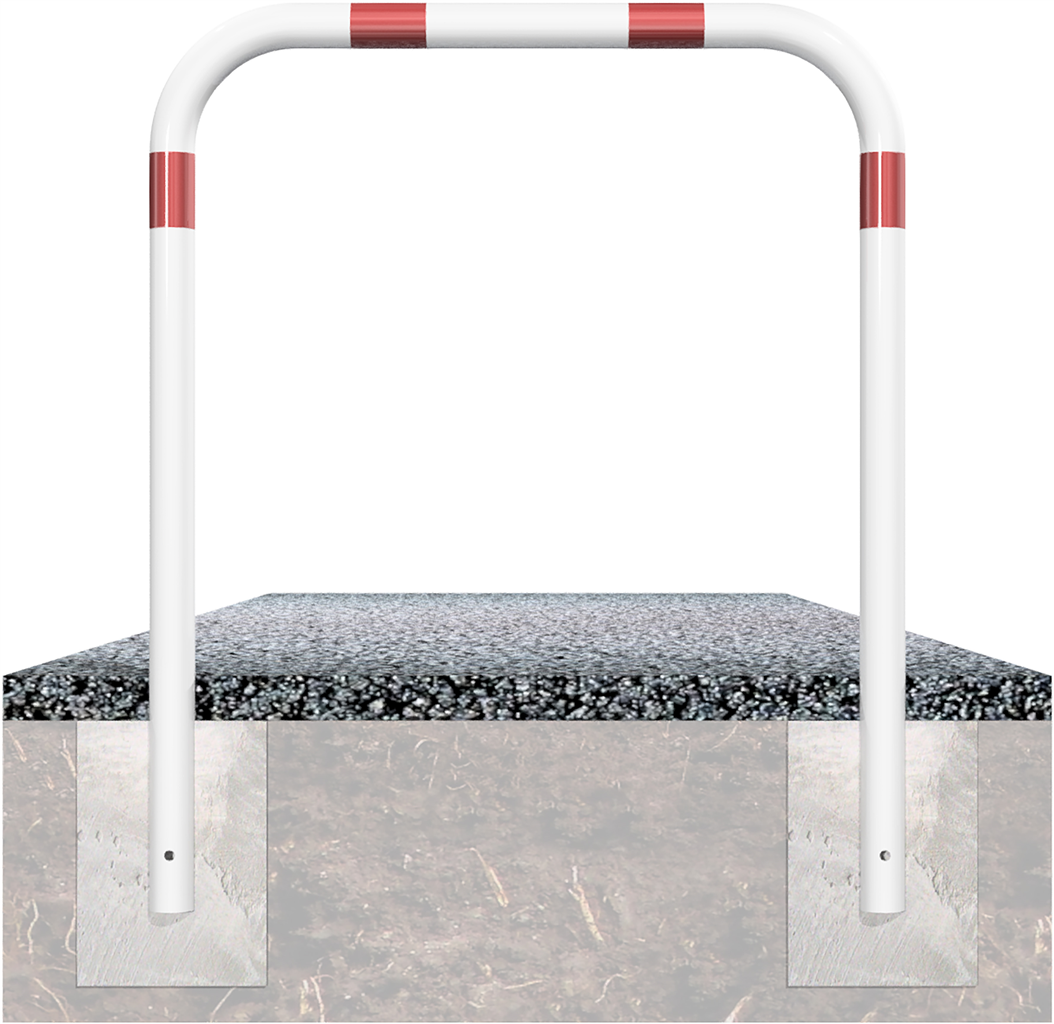 Schake Arc de protecție, Ø 60 × 2,5 mm, Ø 60 mm, oțel zincat la cald, pentru betonare, cod 465_06B