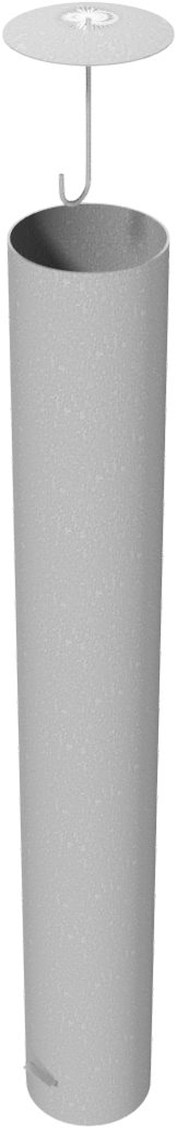 Schake Bornă de protecție, Ø 273 × 5 mm, oțel zincat la cald, fix, pentru betonare, cod 40272A