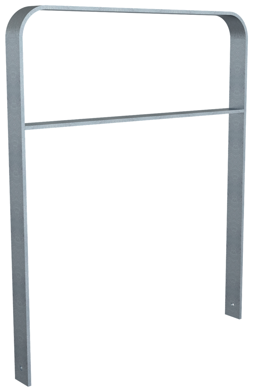 Schake Suport pentru biciclete, DB 703, 80 × 12 mm, oțel zincat la cald, pentru betonare, cod 4053_100
