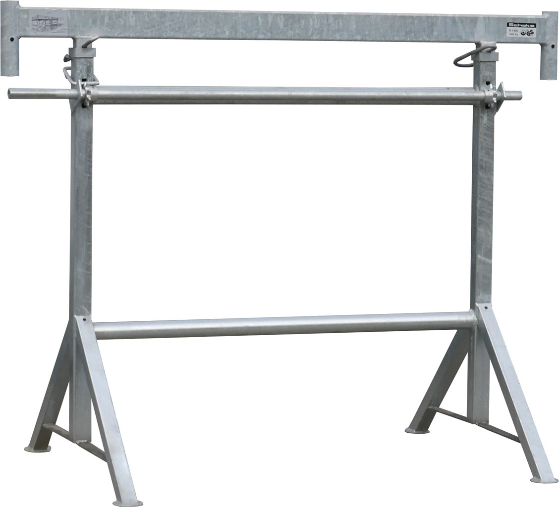 Schake Capră de schelă, K1200, Ø 48,3 mm, 2 m, oțel zincat, pliabil, cod 10129V