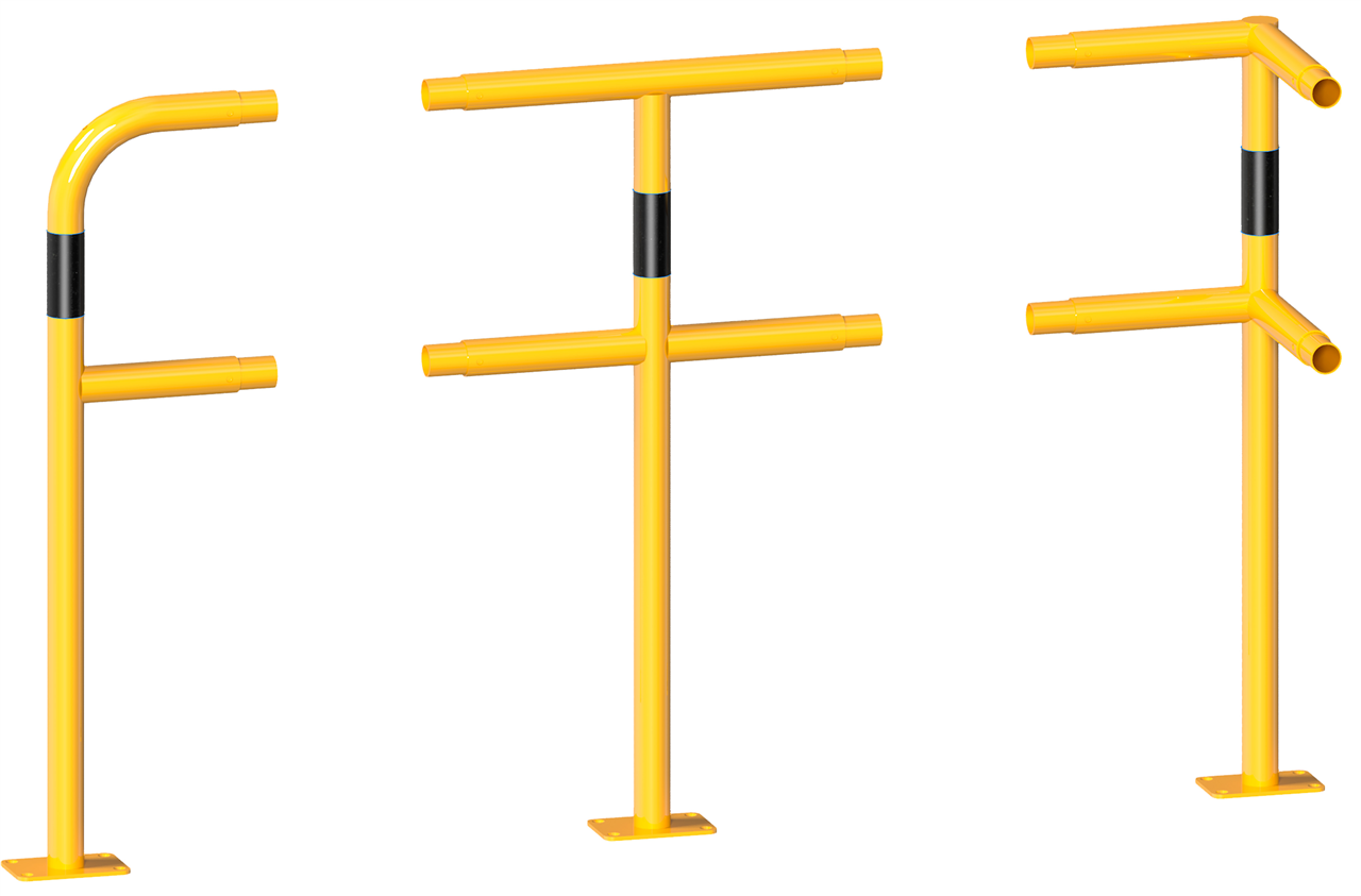 Schake Balustradă de protecție, Ø 48 mm, Ø 48,3 mm, oțel zincat la cald, cod 448_42BG