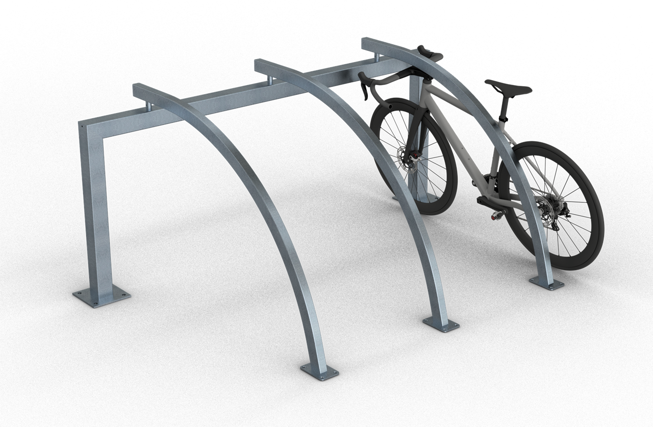 Schake Suport pentru biciclete, 80 × 80 mm, 60 × 40 mm, oțel zincat la cald, cod 4022_30