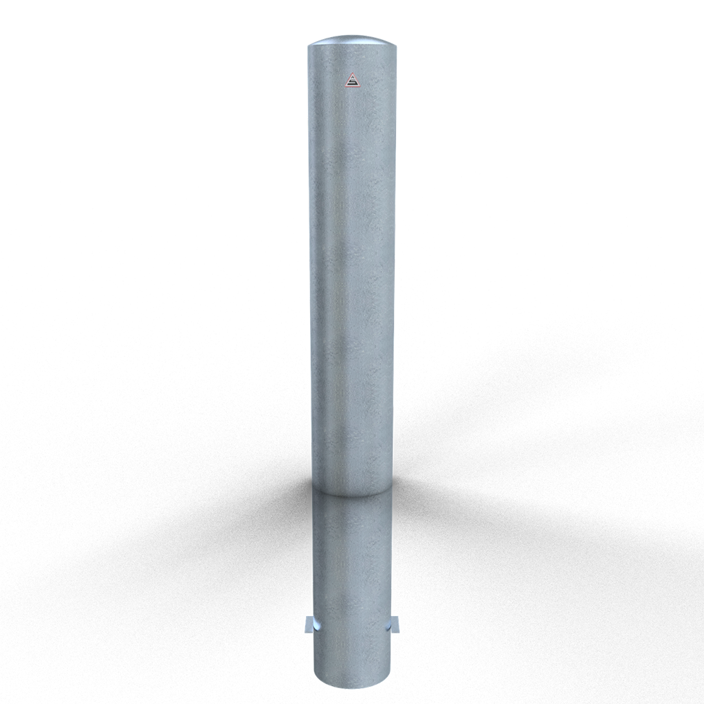 Schake Bornă de protecție, Ø 193 × 3,6 mm, oțel zincat la cald, fix, pentru betonare, cod 40190