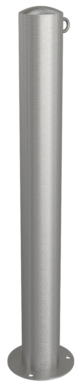 Schake Stâlp de protecție, Ø 102 mm, Ø 180 × 6 mm, oțel inoxidabil, fix, cu închidere, cod 40103P+1