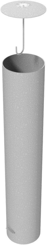Schake Bornă de protecție, Ø 273 × 5 mm, oțel zincat la cald, fix, pentru betonare, cod 40271A