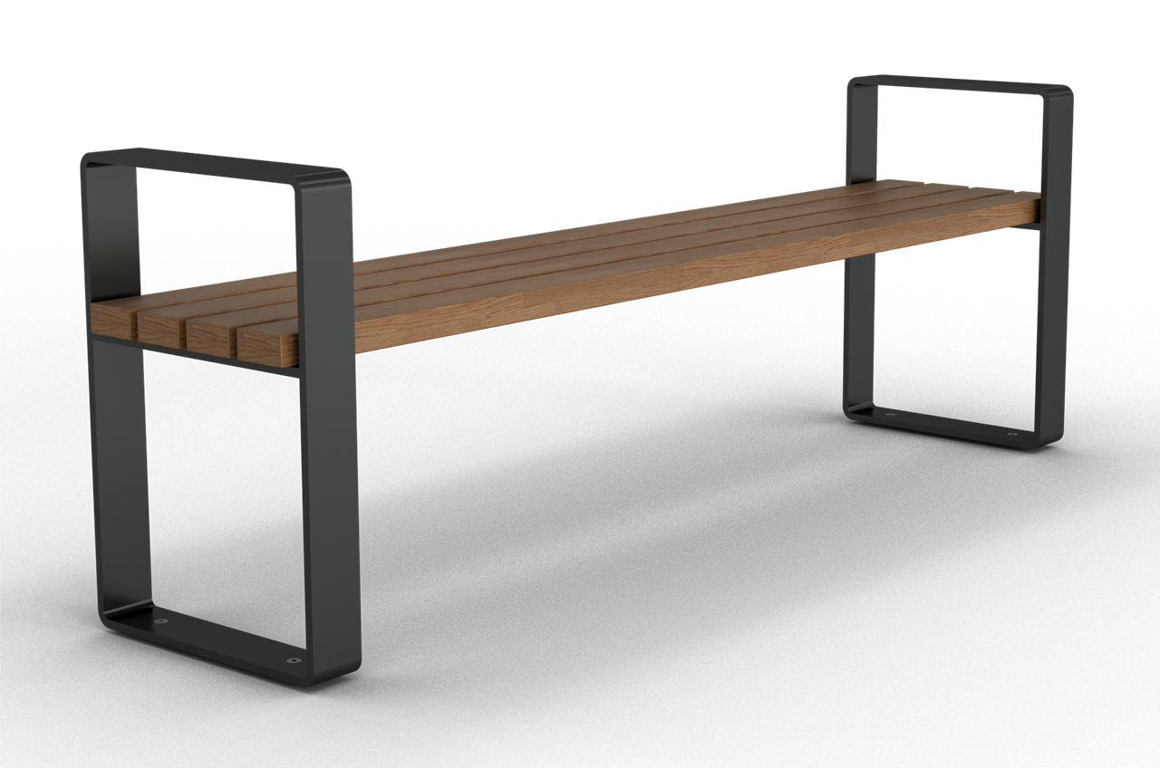 Schake Bancă sau masă urbană, seria combines, DB 703, 80 × 10 mm, 80 × 40 mm, oțel zincat la cald, cod 4B118HB