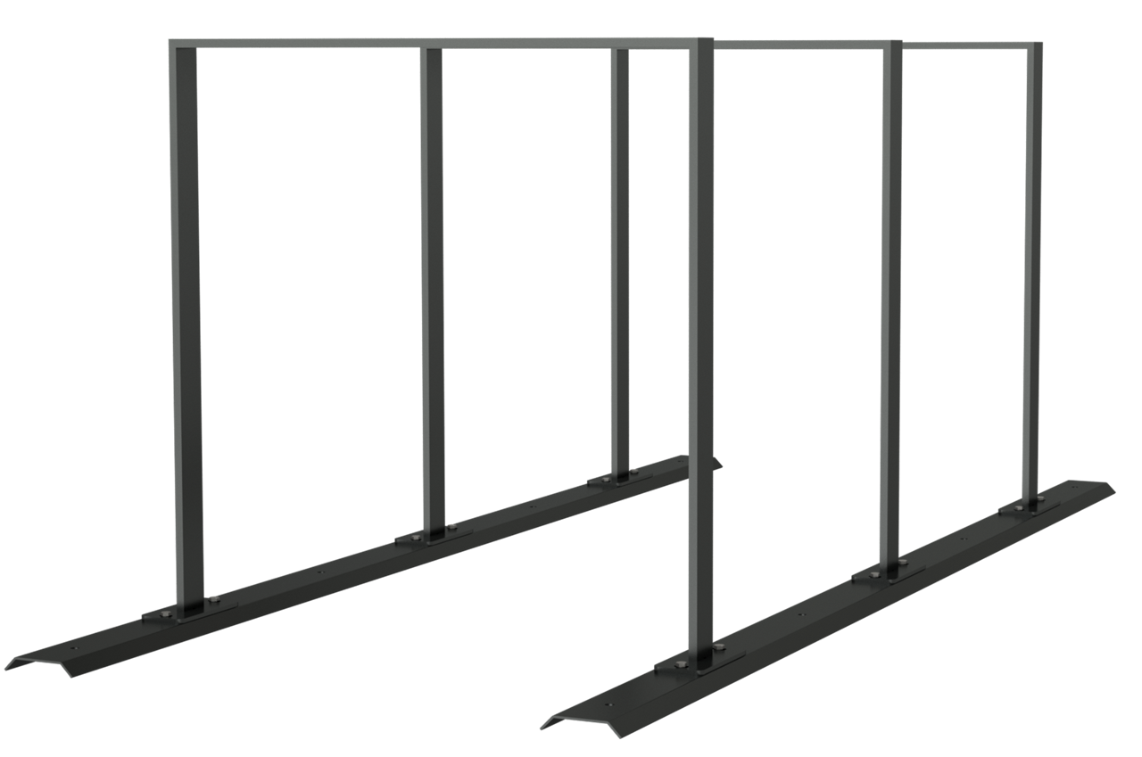 Schake Suport pentru biciclete, DB 703, 50 × 12 mm, oțel zincat la cald, cod 425_30B