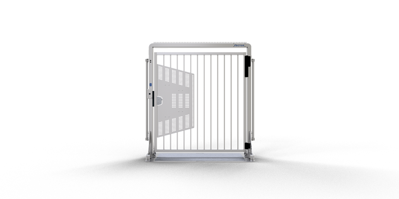 Schake Gard mobil, 2000 × 2000 × 2210 mm, oțel zincat, mobil, cod 3BFT20S-M