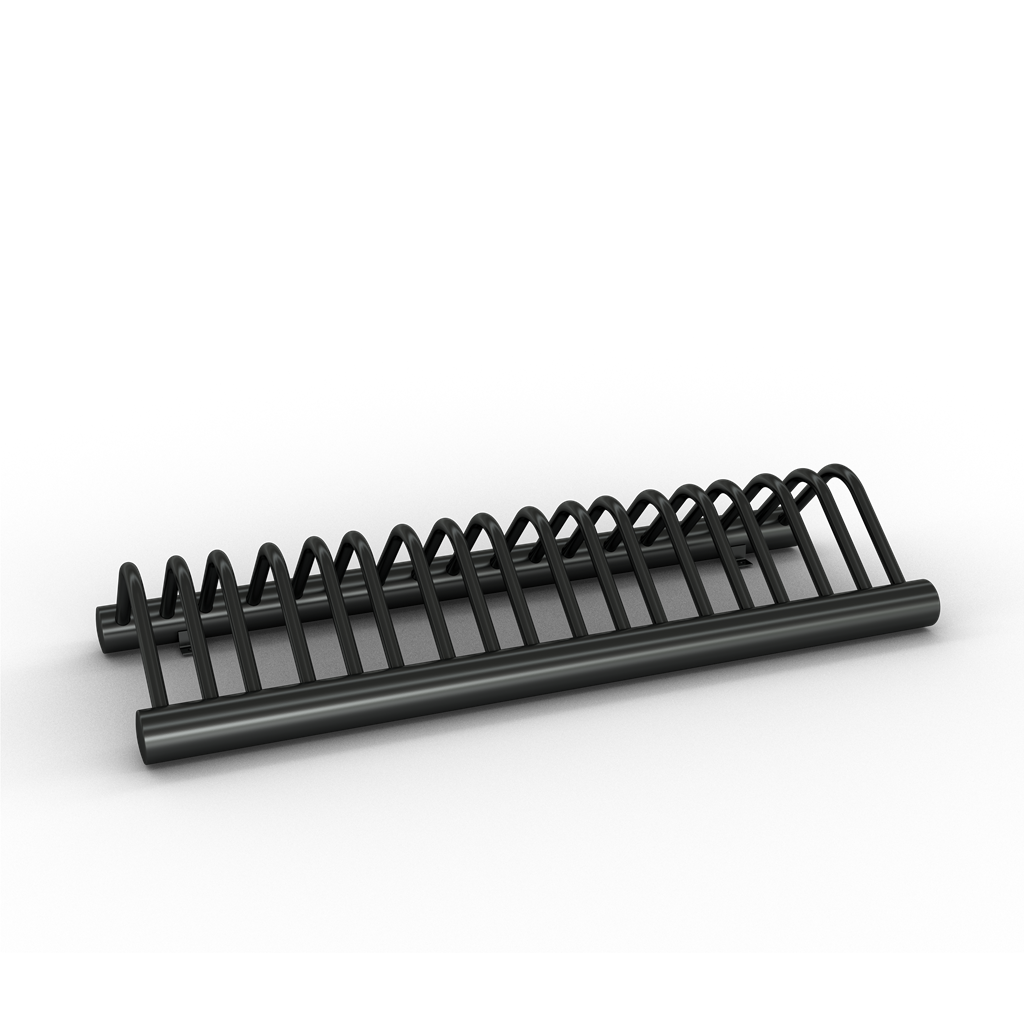 Schake Suport pentru biciclete, set, Ø 89 mm, Ø 26,9 mm, oțel zincat la cald