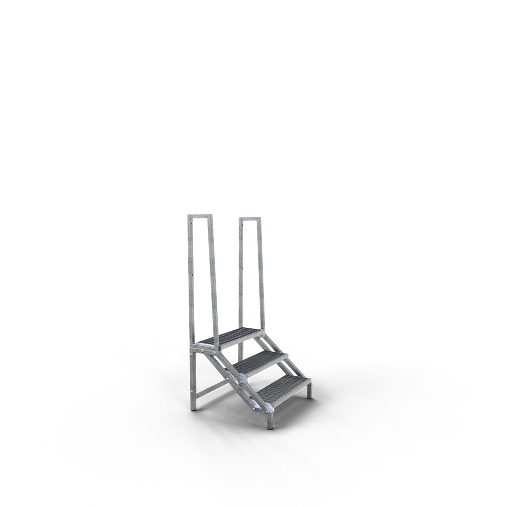 Schake Scară de șantier, tip S, 35 × 35 mm, 30 × 30 mm, oțel zincat, pliabil, cod 71500G