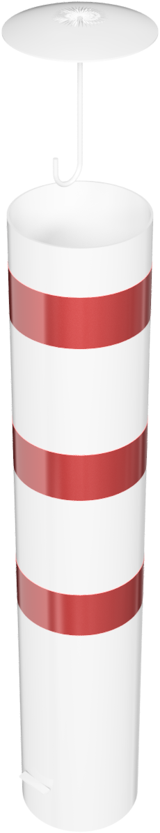 Schake Bornă de protecție, Ø 273 × 5 mm, oțel zincat la cald, fix, pentru betonare, cod 40271BA