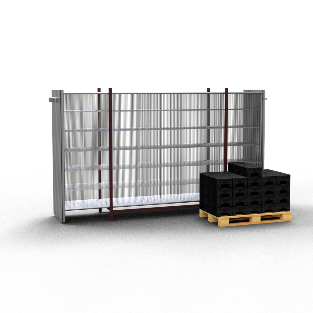 Schake Gard mobil, set 20 buc., demontabil, mobil, cod BZ-20PROFI