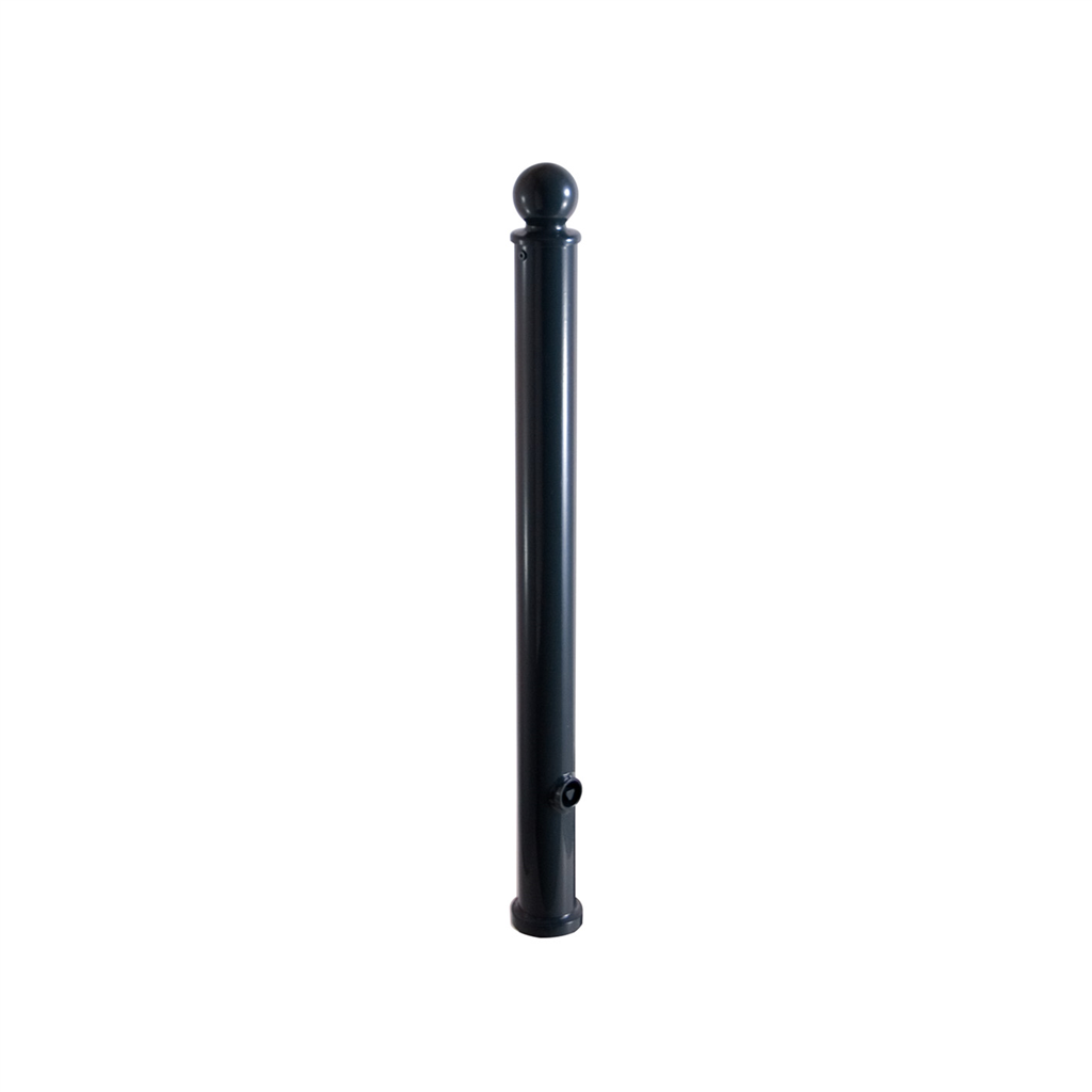 Schake Bornă de protecție, seria 474B, RAL 7016, Ø 76 mm, oțel zincat la cald, antracit, cod 474FB