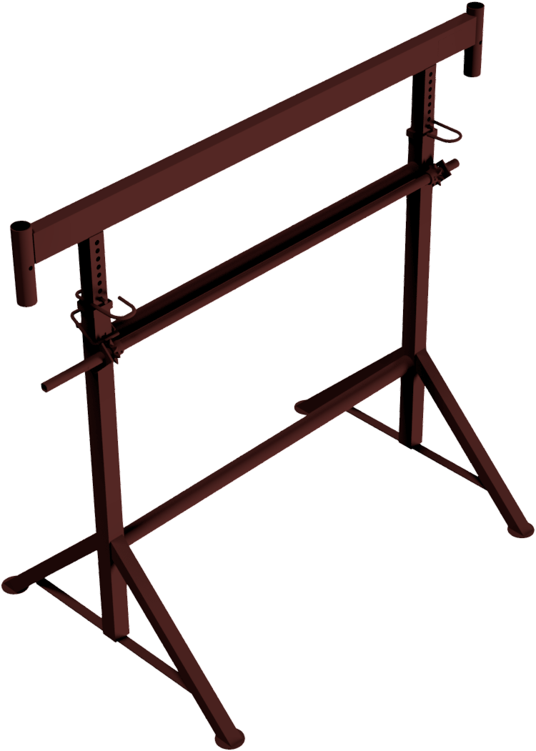 Schake Capră de schelă, K1200, Ø 48,3 mm, 2 m, pliabil, cod 10129