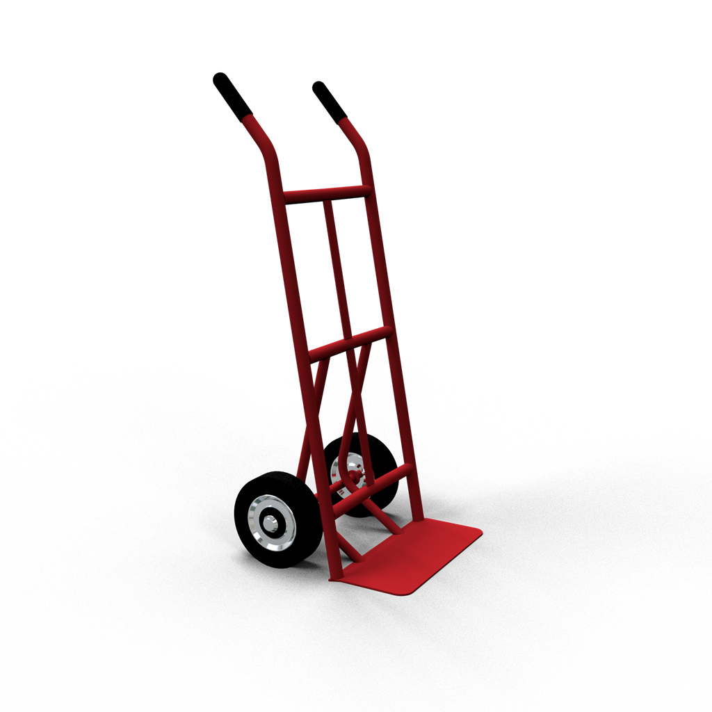 Schake Cărucior de transport, Ø 26,9 mm, 400 × 200 × 4 mm, oțel