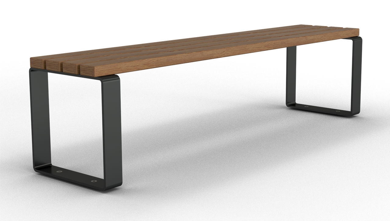 Schake Bancă sau masă urbană, seria combines, DB 703, 80 × 10 mm, 80 × 40 mm, oțel zincat la cald, cod 4B118B