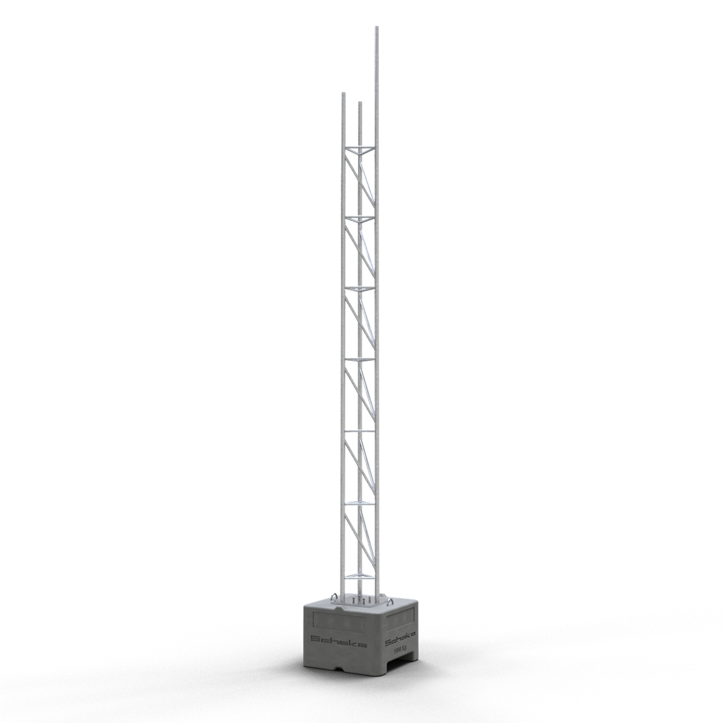 Schake Dispozitiv de montaj pentru beton, set, cu închidere, cod 353017-SET