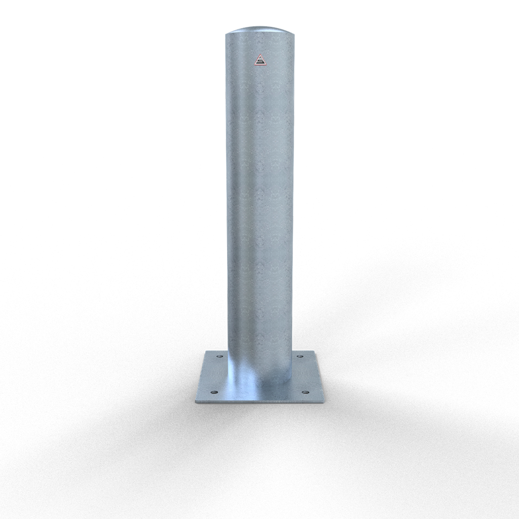Schake Bornă de protecție, Ø 193 × 3,6 mm, oțel zincat la cald, fix, cod 40193