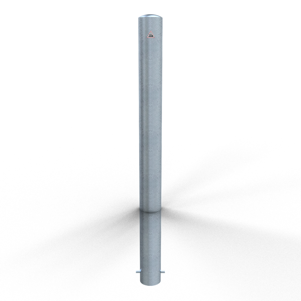 Schake Bornă de protecție, Ø 108 × 2,9 mm, oțel zincat la cald, fix, pentru betonare, cod 493