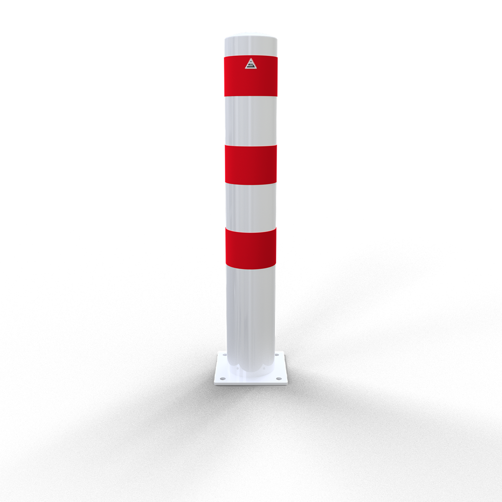 Schake Bornă de protecție, Ø 152 × 3,2 mm, oțel zincat la cald, fix, cod 40153B
