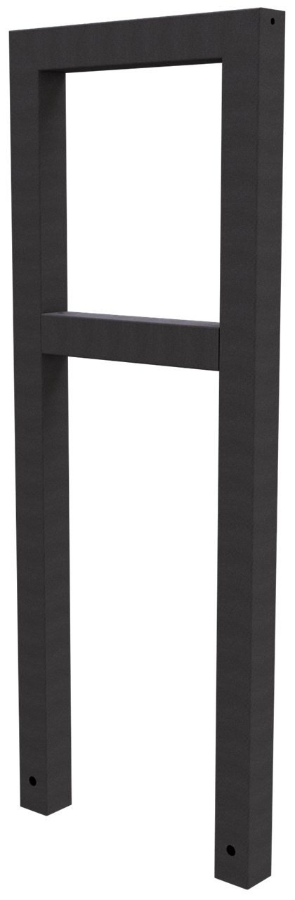 Schake Suport pentru biciclete, DB 703, 60 × 60 mm, oțel zincat la cald, pentru betonare, cod 455_045B