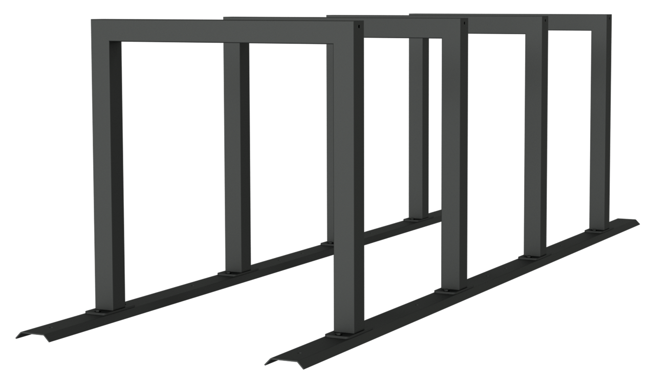 Schake Suport pentru biciclete, DB 703, 60 × 60 mm, oțel zincat la cald, cod 424_40B