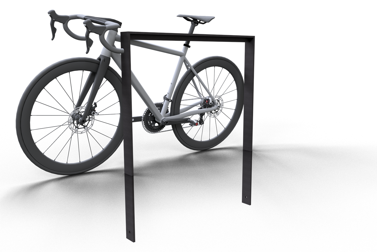 Schake Suport pentru biciclete, DB 703, 80 x12 mm, 30 × 5 mm, oțel zincat la cald, cod 4152_100B