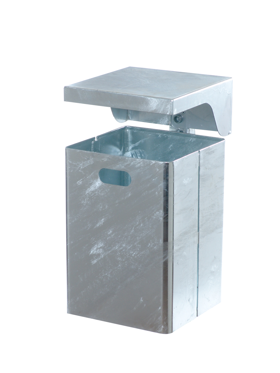 Schake Coș de gunoi, 440 × 310 × 310 mm, oțel zincat, cod 4036