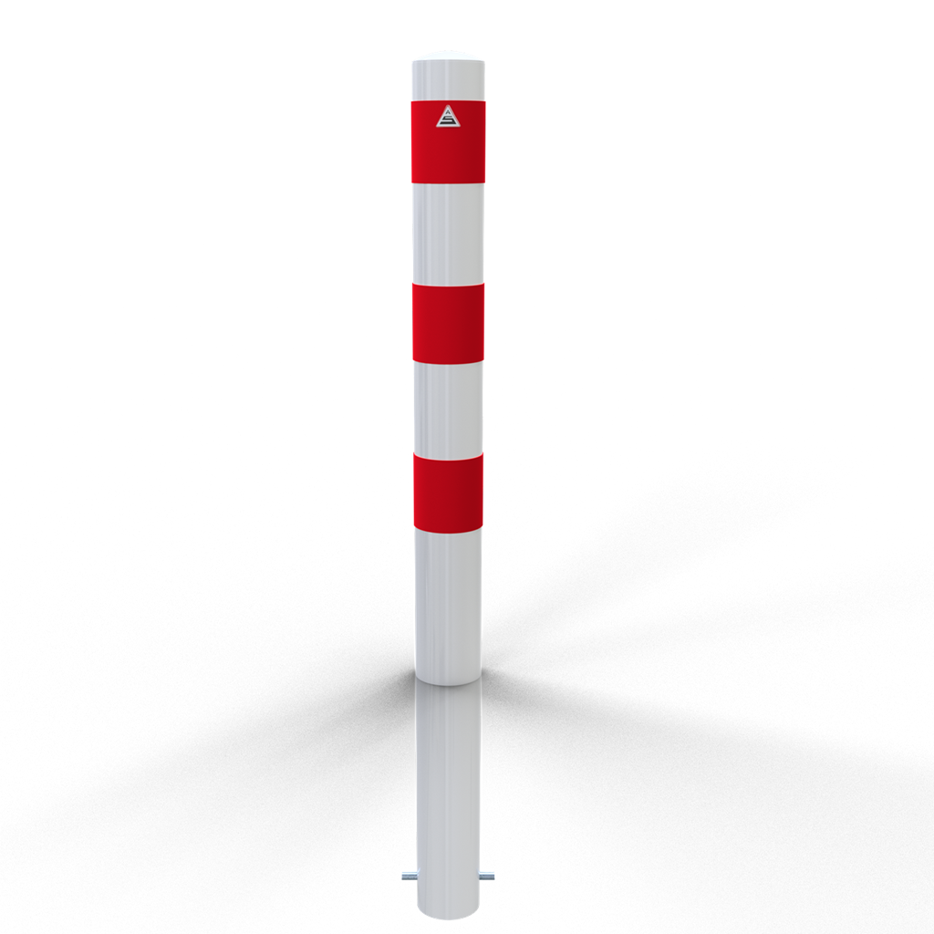 Schake Bornă de protecție, Ø 102 × 2,9 mm, oțel zincat la cald, fix, pentru betonare, cod 491B