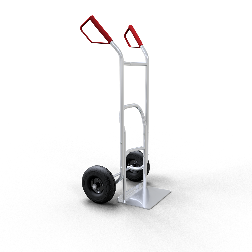 Schake Cărucior de transport, Ø 26,9 mm, 190 × 360 mm, aluminiu