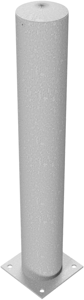 Schake Bornă de protecție, Ø 152 × 3,2 mm, oțel zincat la cald, fix, cod 40153L