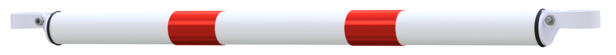 Schake Balustradă de protecție, Ø 60 mm, 100 × 150 mm, oțel zincat la cald, fix, cod 419_610B