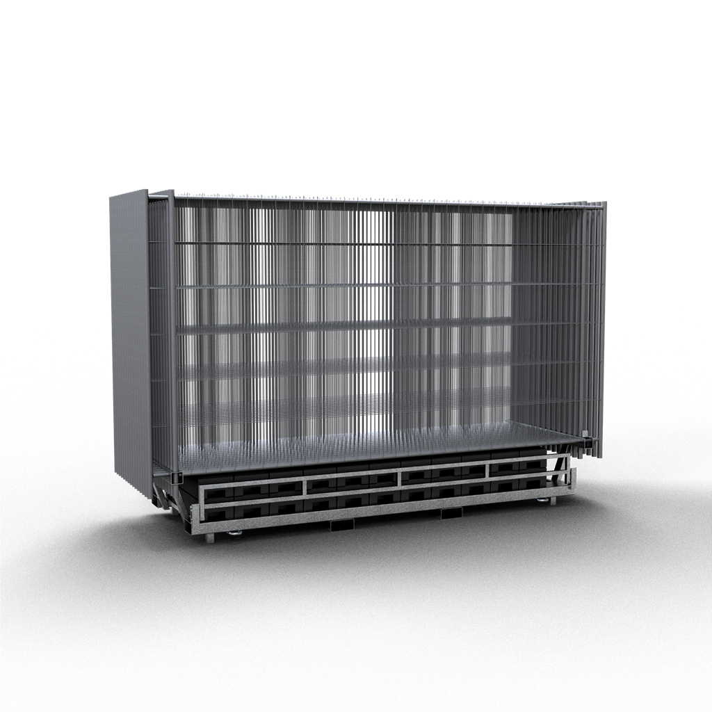 Schake Gard mobil, set 30 buc., 3,50 m, oțel zincat, mobil, cod 3B212T-SET2