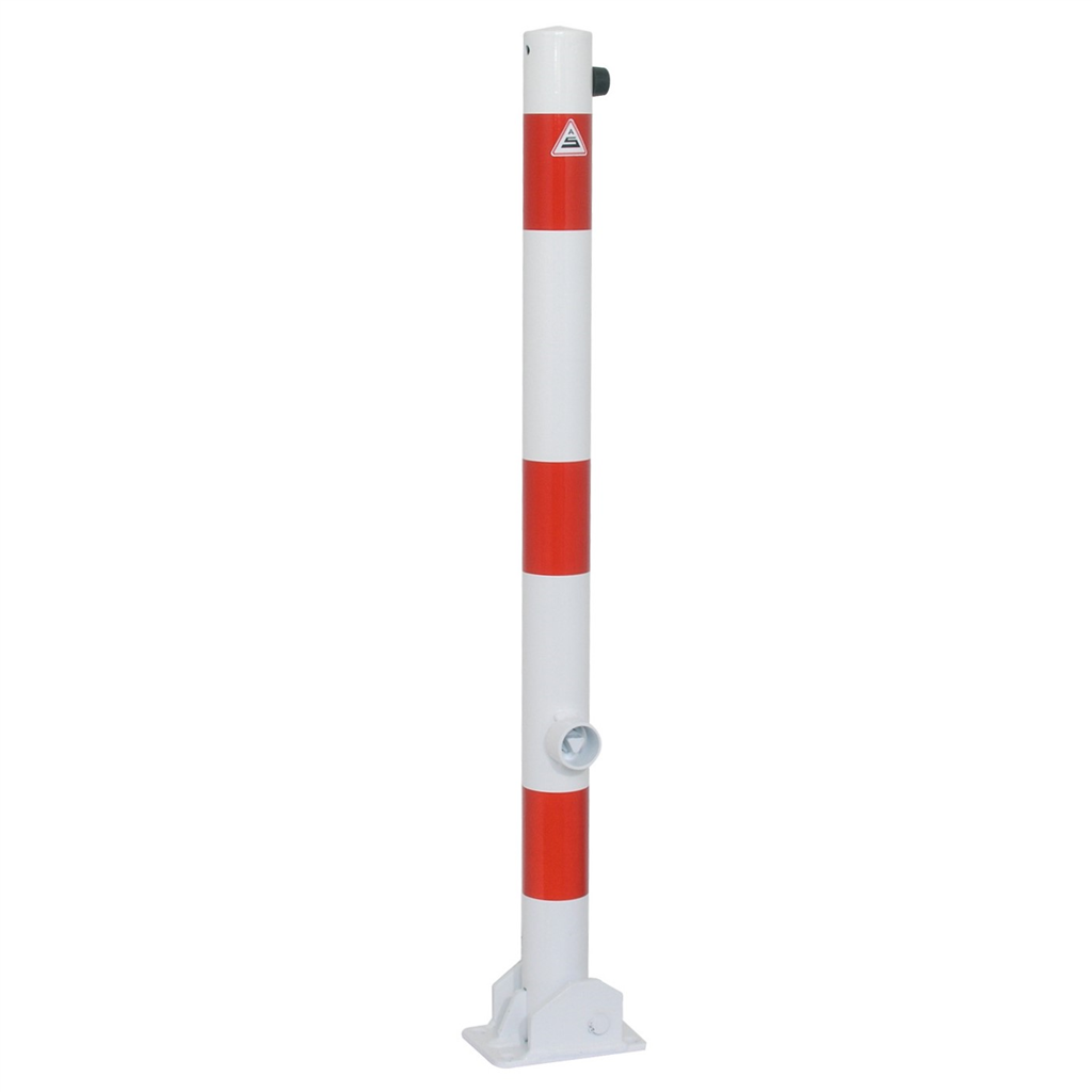 Schake Stâlp de protecție, Ø 60 × 2,5 mm, oțel zincat la cald, pliabil, cu închidere, pentru betonare, cod 460FUH