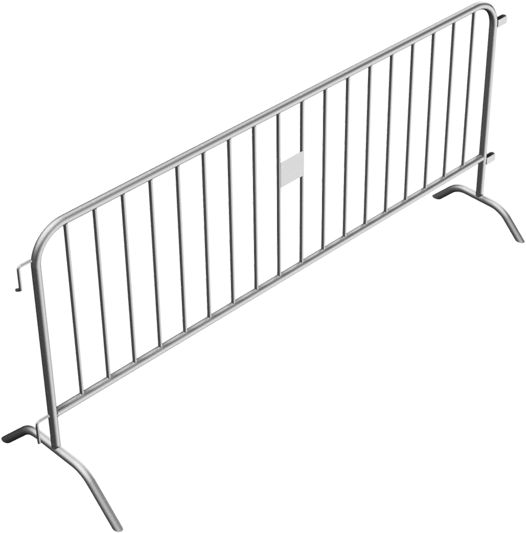 Schake Gard de delimitare pentru evenimente, tip N, 55 × 100 mm, 1,10 m, oțel zincat, cod 419_00N