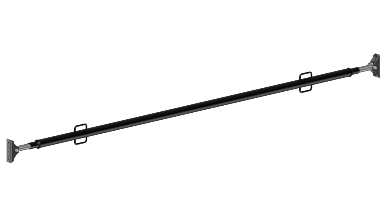 Schake Contravântuire push-pull, Ø 47 / 43,5 mm, 70 × 4 mm, oțel zincat, cu închidere, cod 117931R-EG