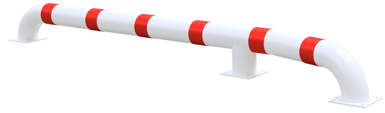 Schake Barieră pentru parcare, Ø 152,4 mm, oțel zincat la cald, cod 40157LB