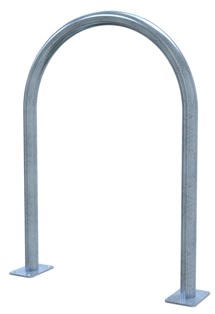 Schake Arc de protecție, Ø 48 mm, 100 × 150 mm, oțel zincat la cald, fix, cod 448_065P